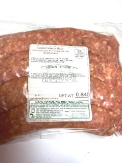 brats ITALIAN-pork 4 PACK $7.75/LB