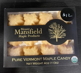 PURE VERMONT MAPLE CANDY- $12.00