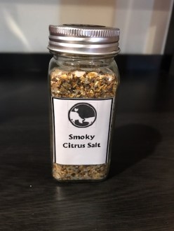 SPICE- SMOKEY CITRUS SALT 4 OZ BOTTLE $5.85