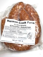 754083148713 - APPLE MAPLE CHICKEN SAUSAGE BRATS 4 PACK $9.90/LB
